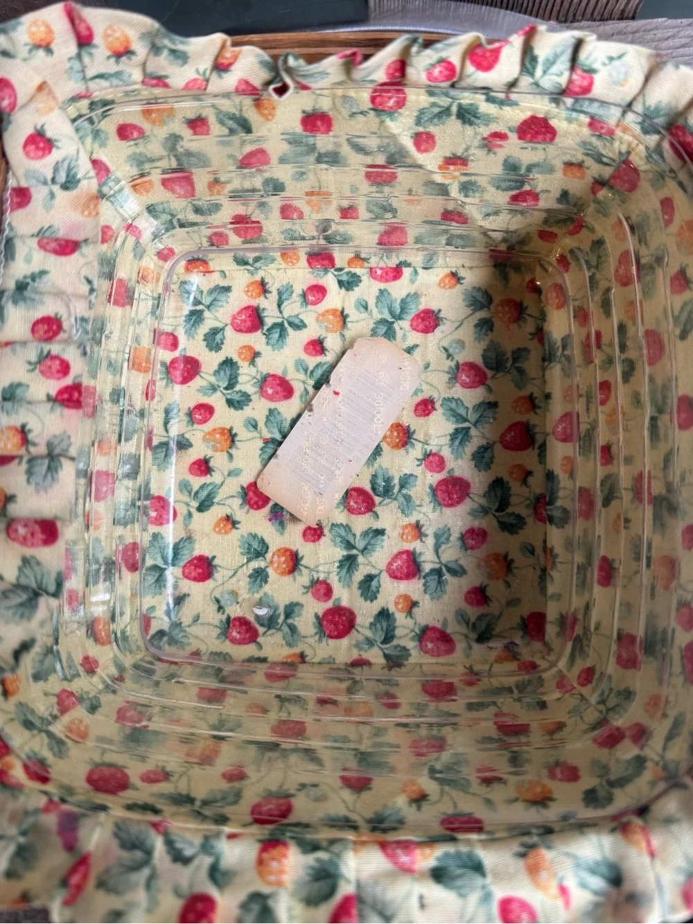 Longaberger 2000 Troy Strawberry Festival Commemorative Basket